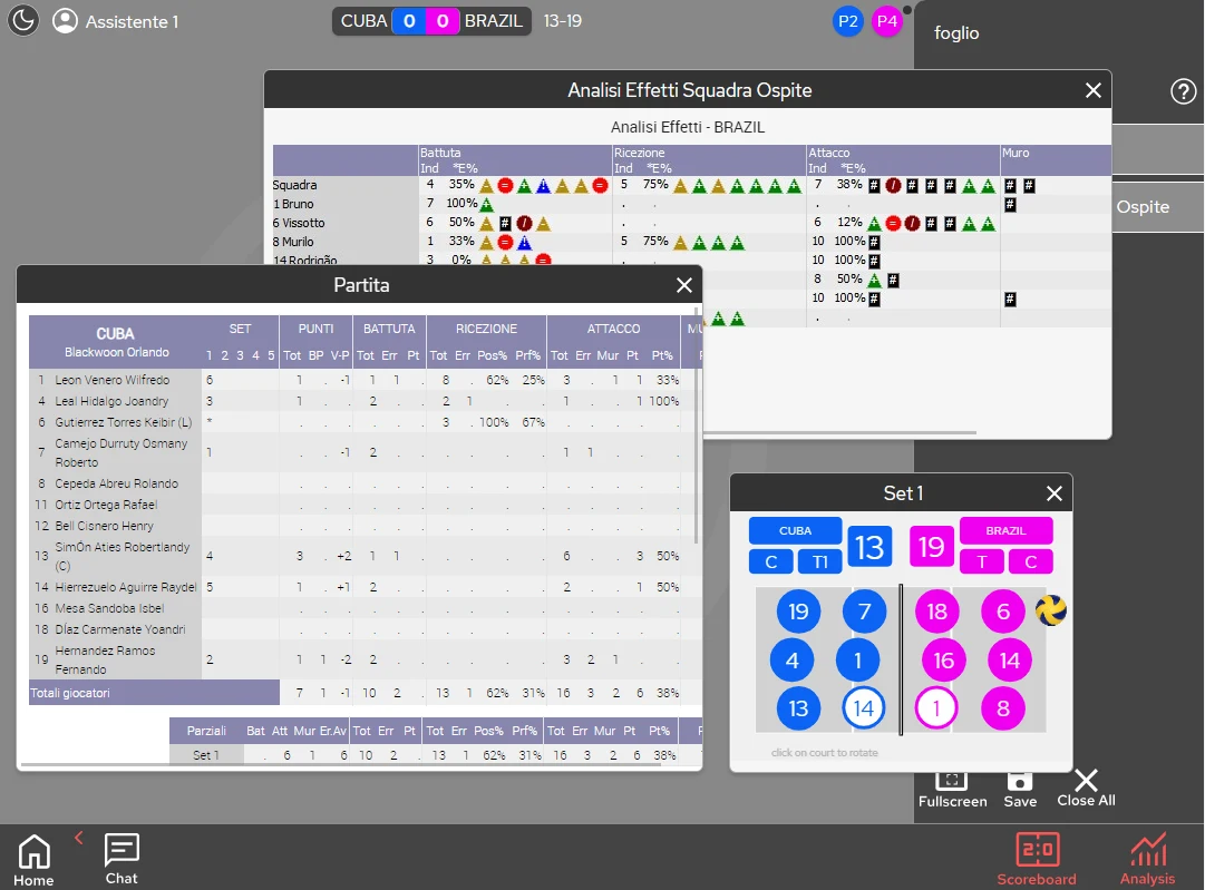 Data Volley 4 Web Client screenshot